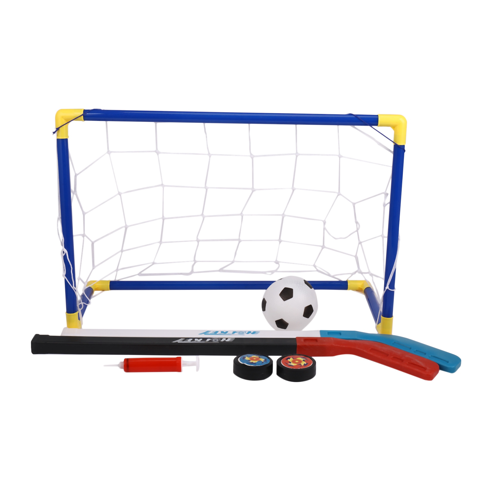Kids Outdoor Hockey Set - WOTT-2 Zestaw do gry w piłkę