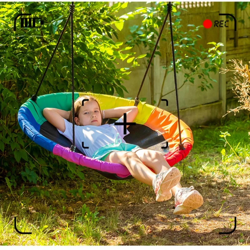 Kids Outdoor Hammock Chair - Hamak ogrodowy, huśtawka wisząca do użytku