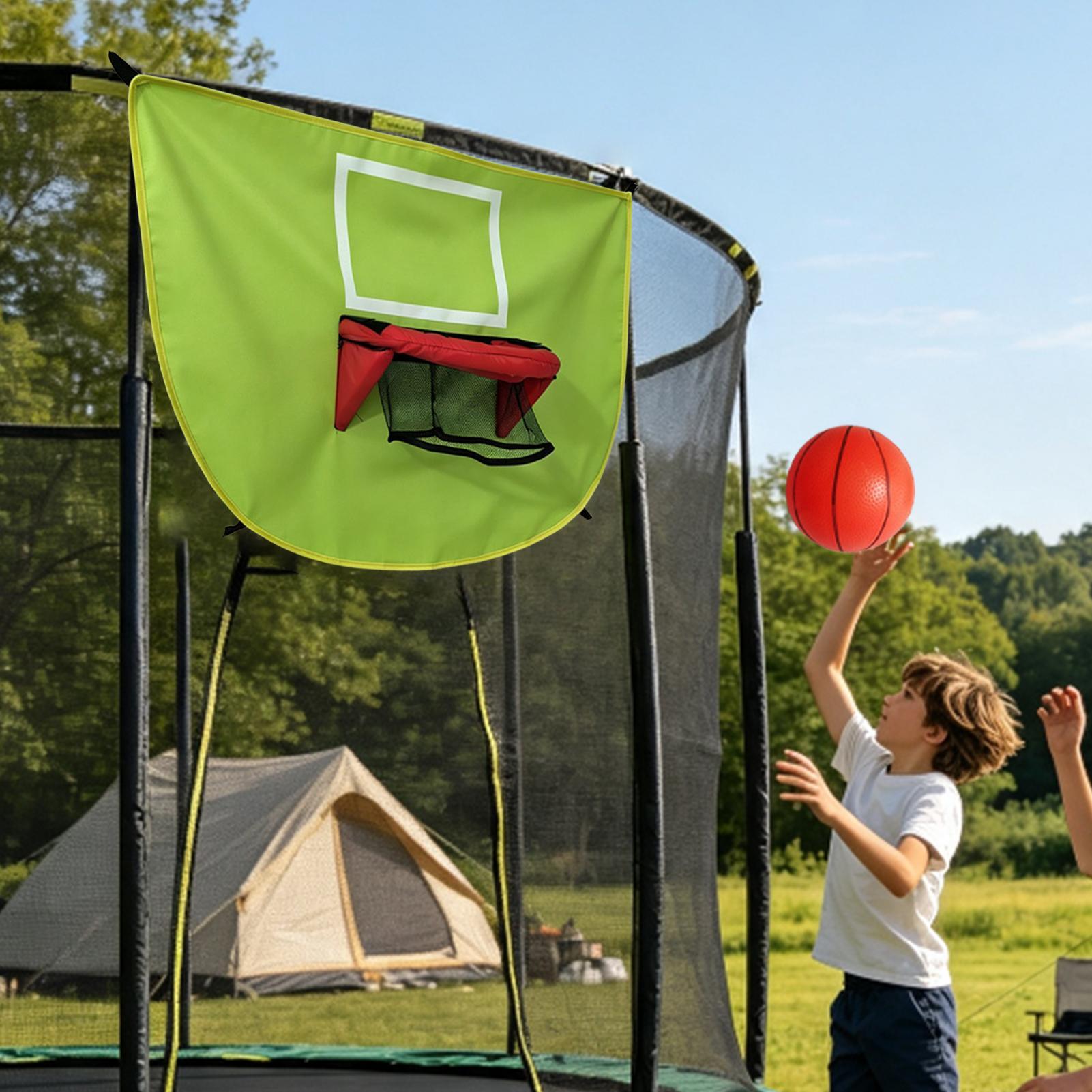 Kids Indoor Outdoor Trampoline - Obręcz do trampoliny z pompką i