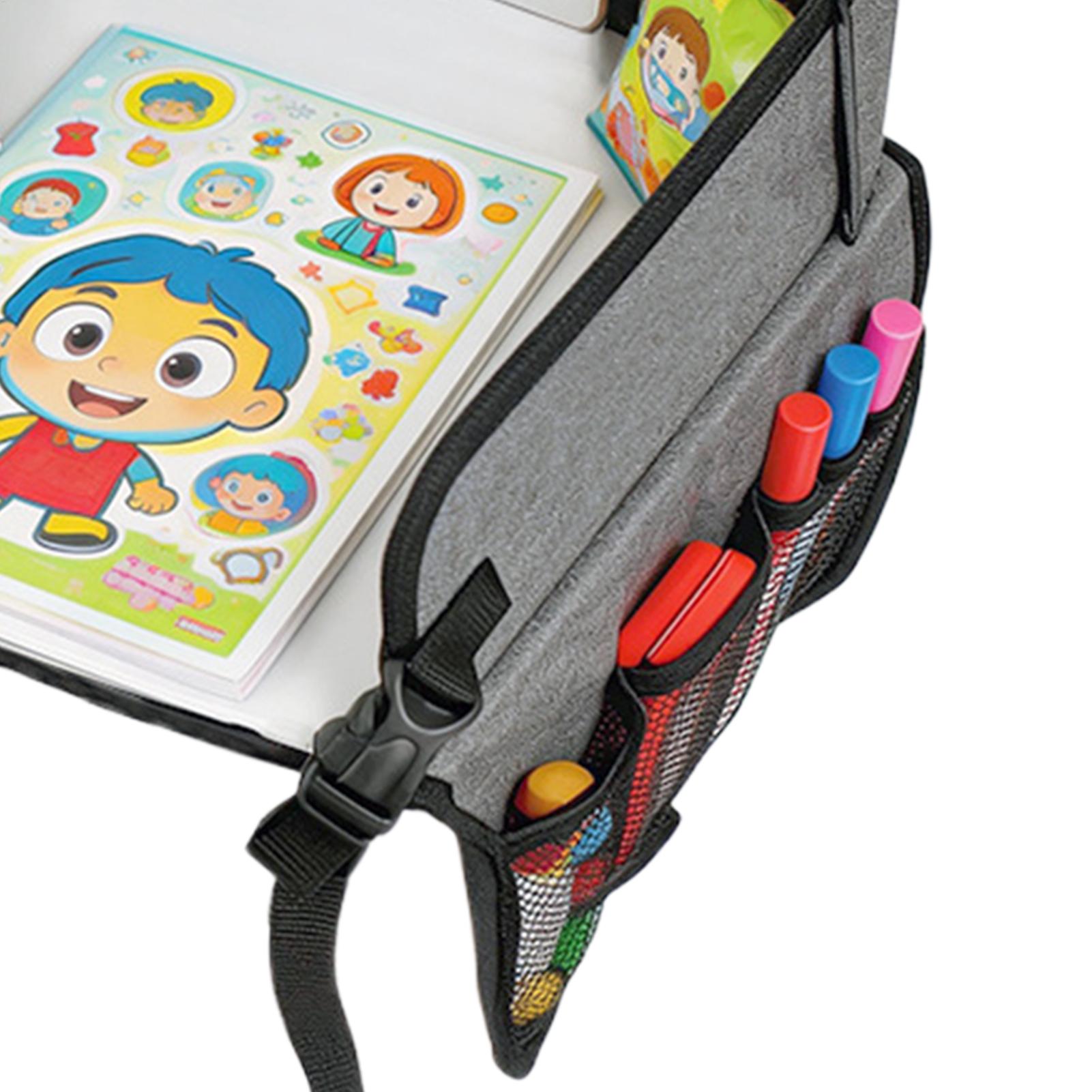 Kids Outdoor Car - Podróżna tacka dla dzieci z kieszenią,