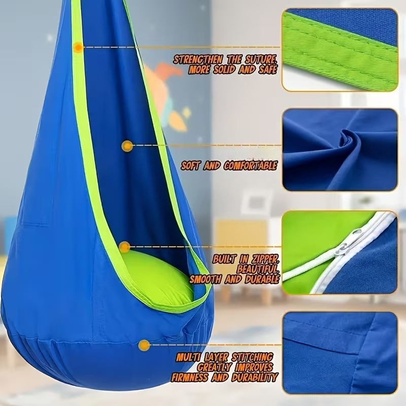 Kids Outdoor Hammock Chair - Fotel wiszący dla dzieci do użytku