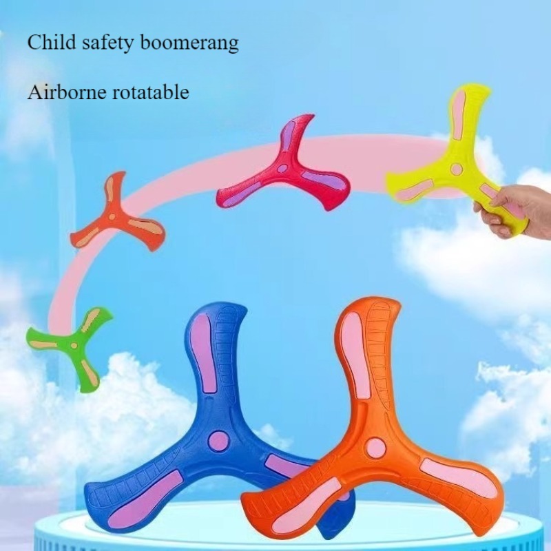 Outdoor Toys For Kids - Dzieci Bumerang Miękki trójlistny krzyż Interaktywna