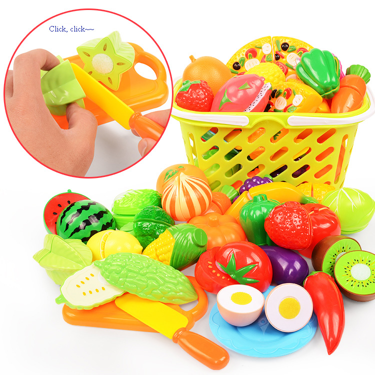 Kids Outdoor Mud Kitchen Accessories - Zestaw do krojenia jedzenia dla dzieci