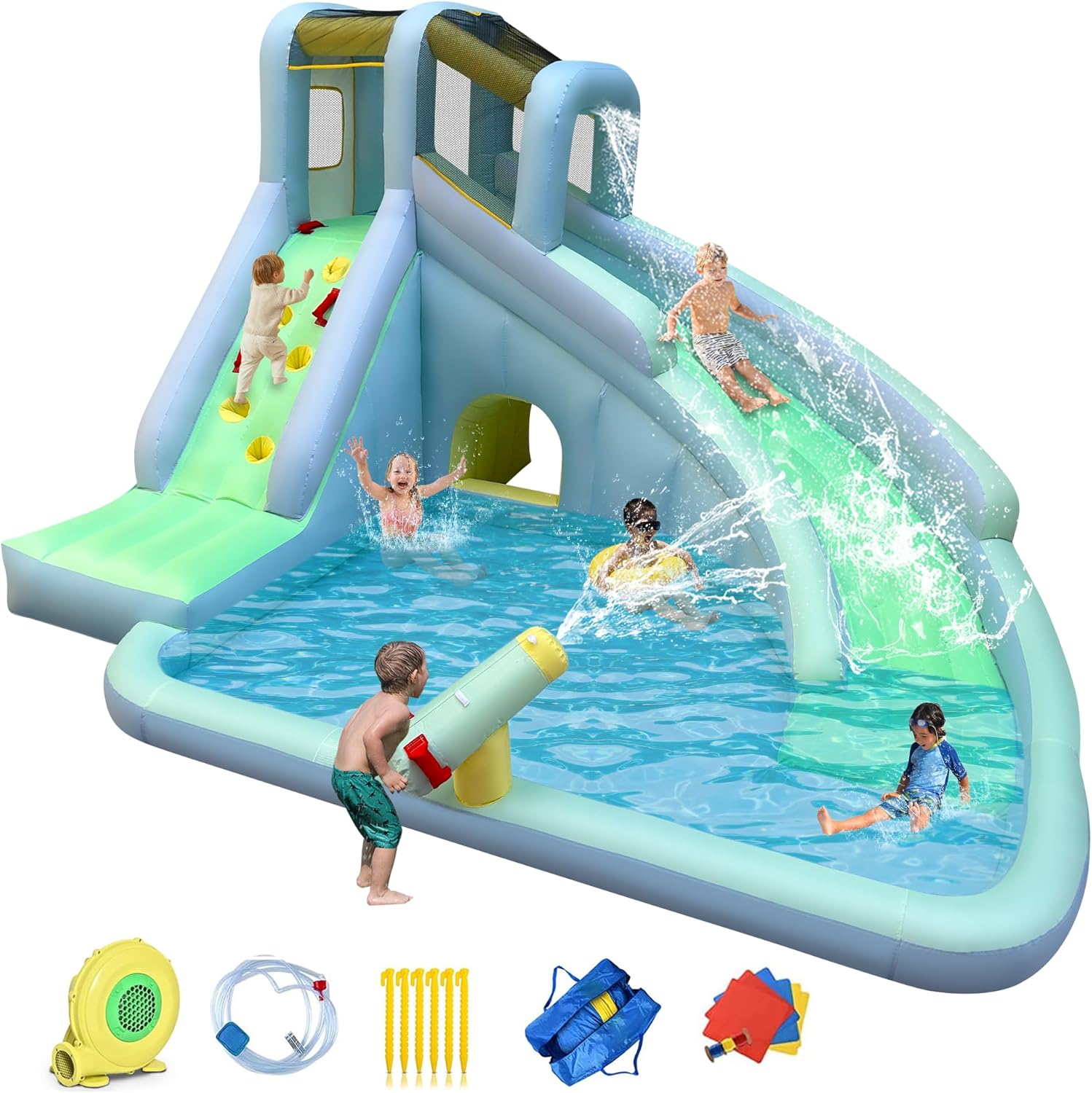 Nadmuchiwany park wodny dla dz – Kids Outdoor Water Park recenzja i cena