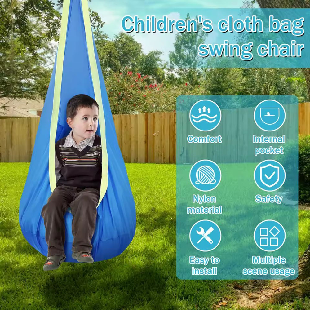 Huśtawka dla dzieci z nylonowy – Kids Outdoor Hammock Chair recenzja i cena