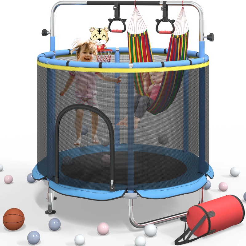 Trampolina dla maluchów 1,5 m, – Kids Indoor Outdoor Trampoline recenzja i cena