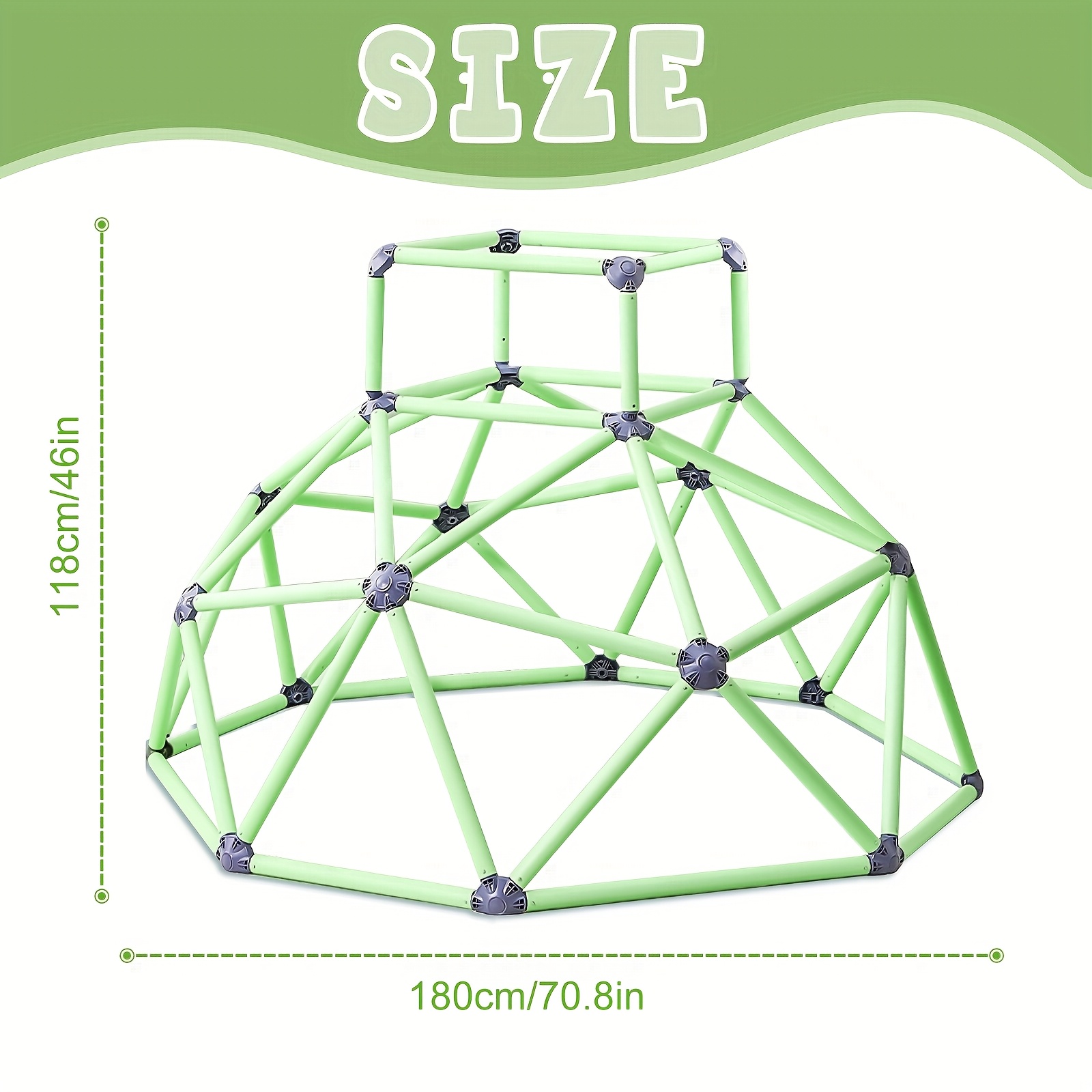 Barzelek - Zabawki aktywne do  – Kids Outdoor Jungle Gym Dome recenzja i cena