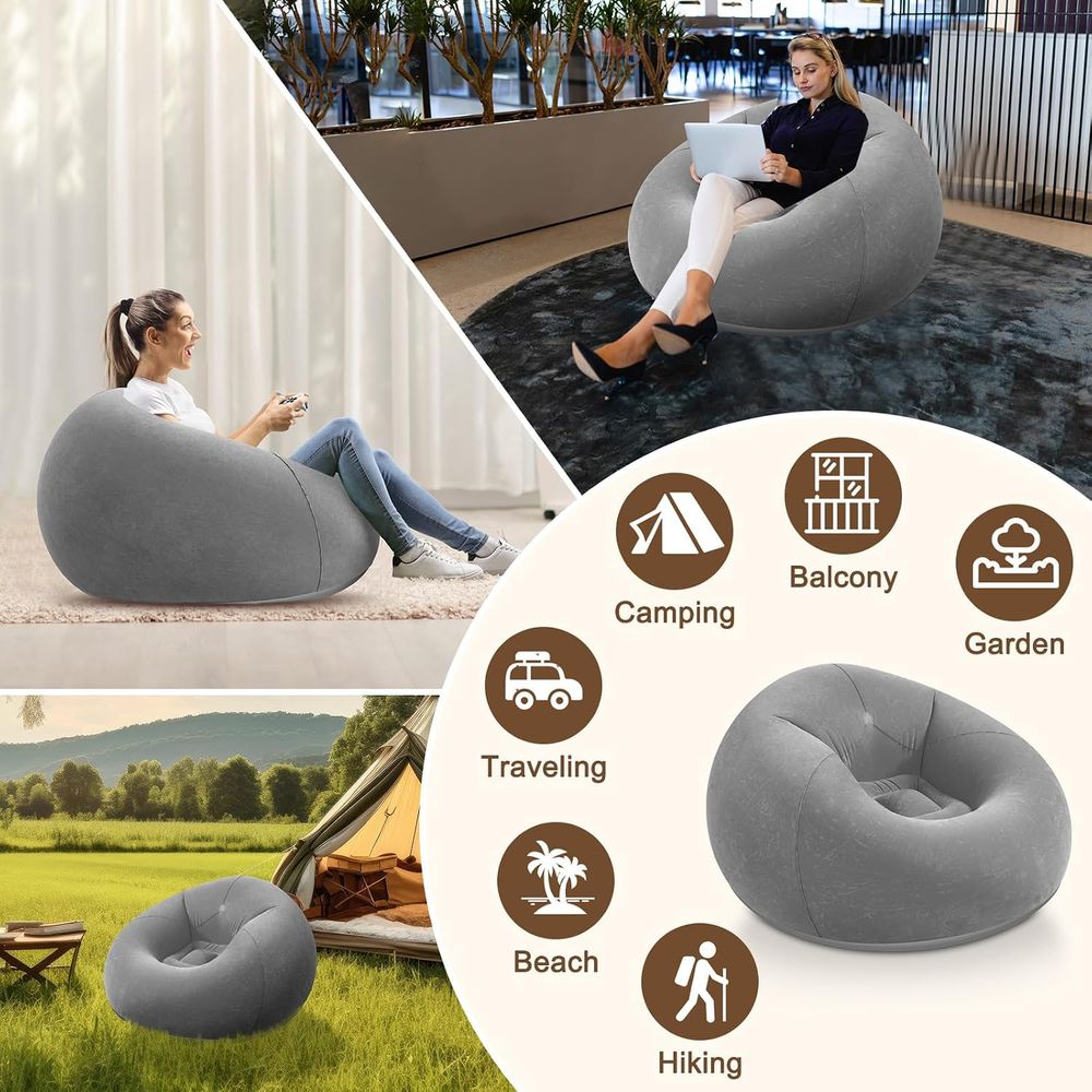Nadmuchiwane fotele typu bean  – Kids Outdoor Bean Bag Chair recenzja i cena