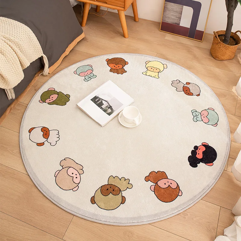 Cartoon Cute Animal Round Carp – Kids Outdoor Table And Chairs recenzja i cena