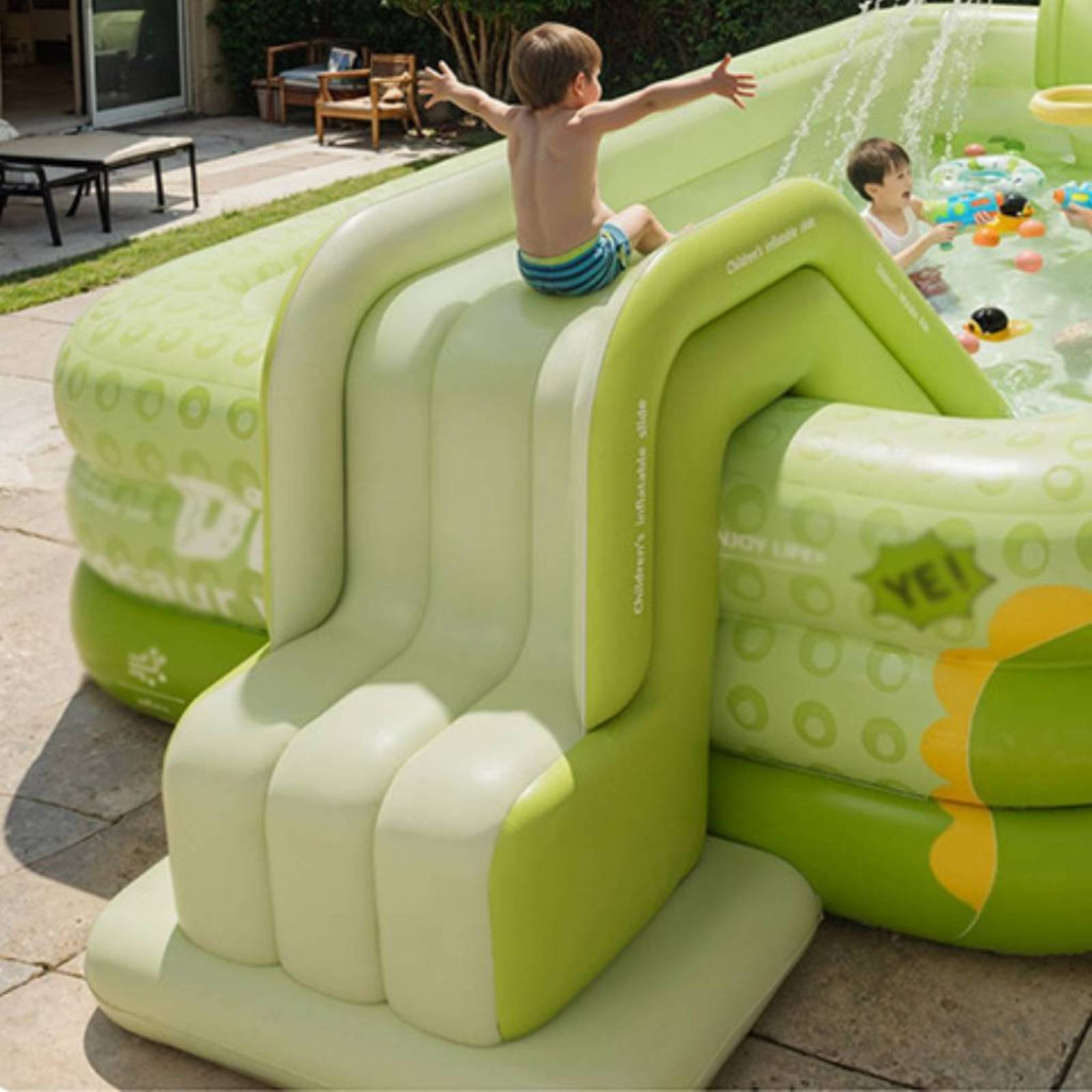 Nadmuchiwana zjeżdżalnia do ba – Kids Outdoor Water Park recenzja i cena