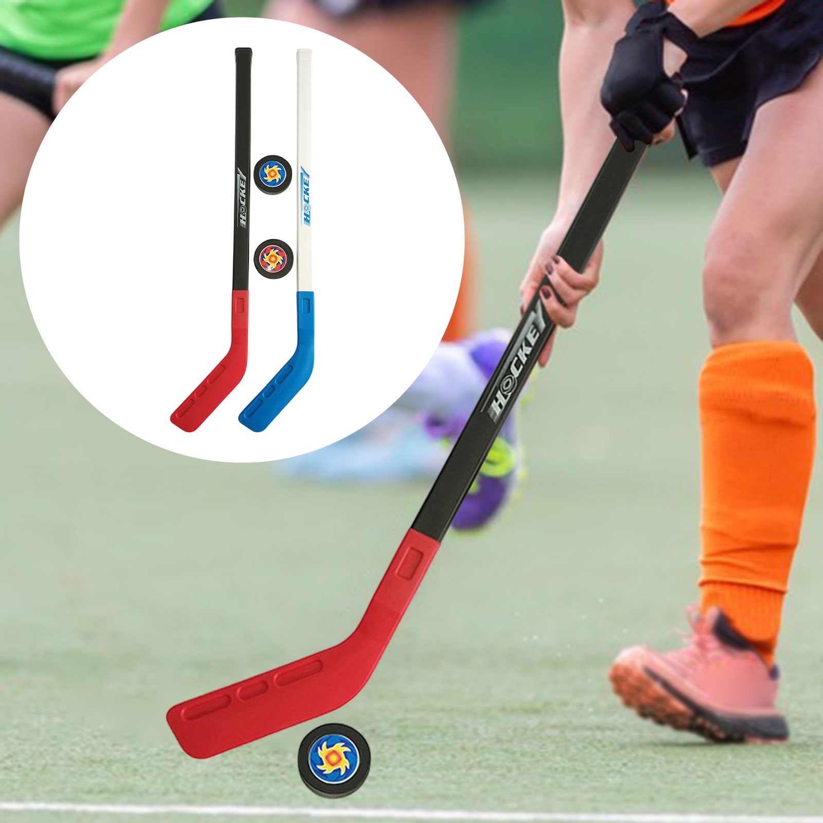 Zestaw hokejowy dla dzieci, ki – Kids Outdoor Hockey Set recenzja i cena