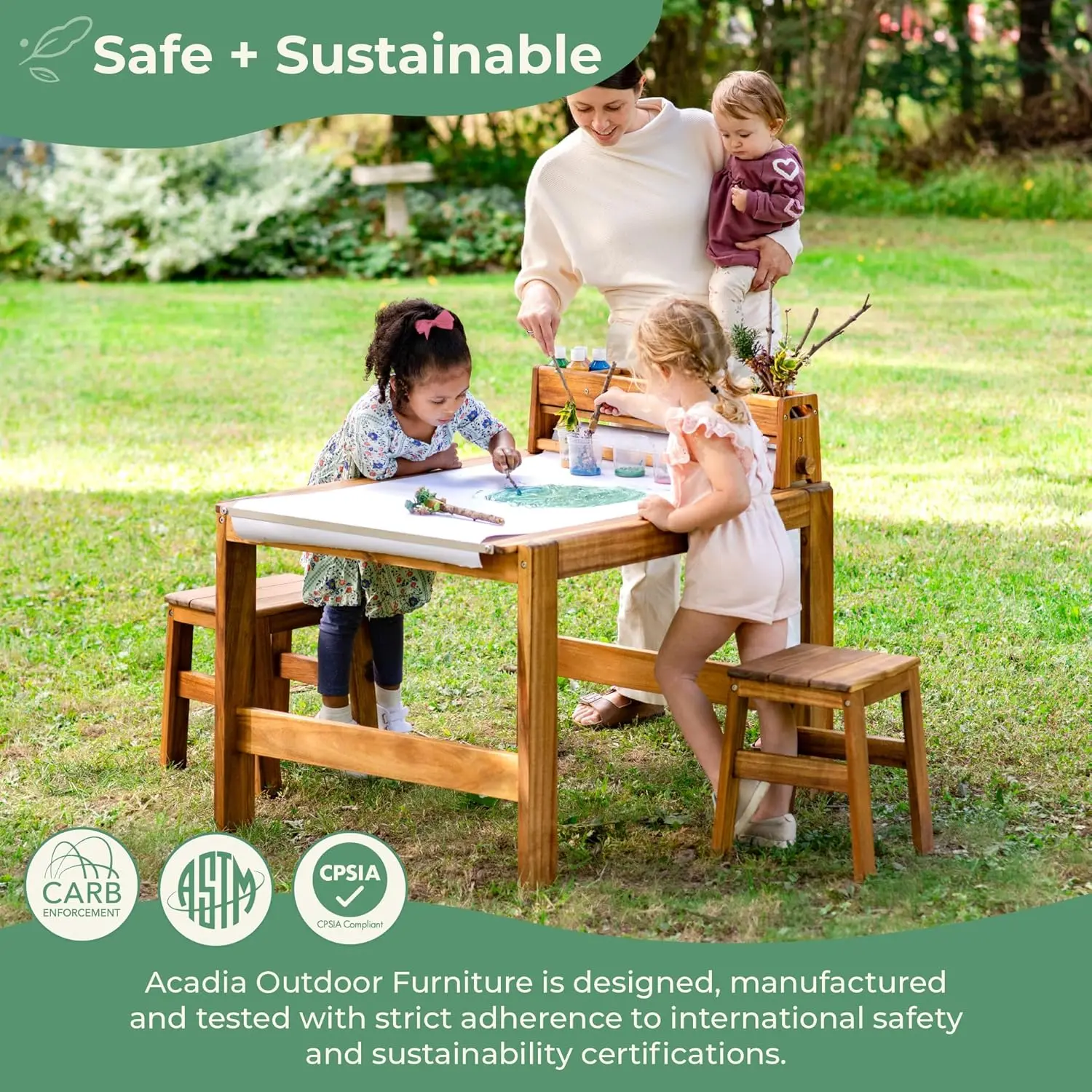 Zestaw stolika i stołków do pr – Kids Outdoor Table And Chairs recenzja i cena