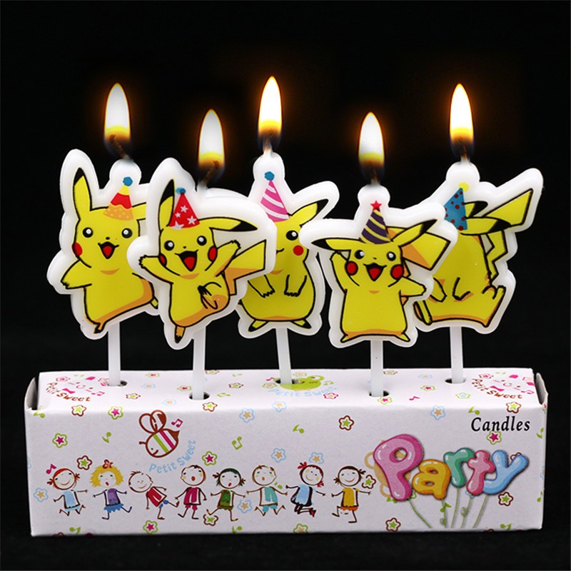 5 sztuk/partia Pokemon świeca  – Kids Outdoor Mud Kitchen Accessories recenzja i cena