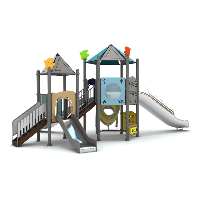 Drewniany zestaw zabawowy na z – Kids Outdoor Wooden Playset recenzja i cena