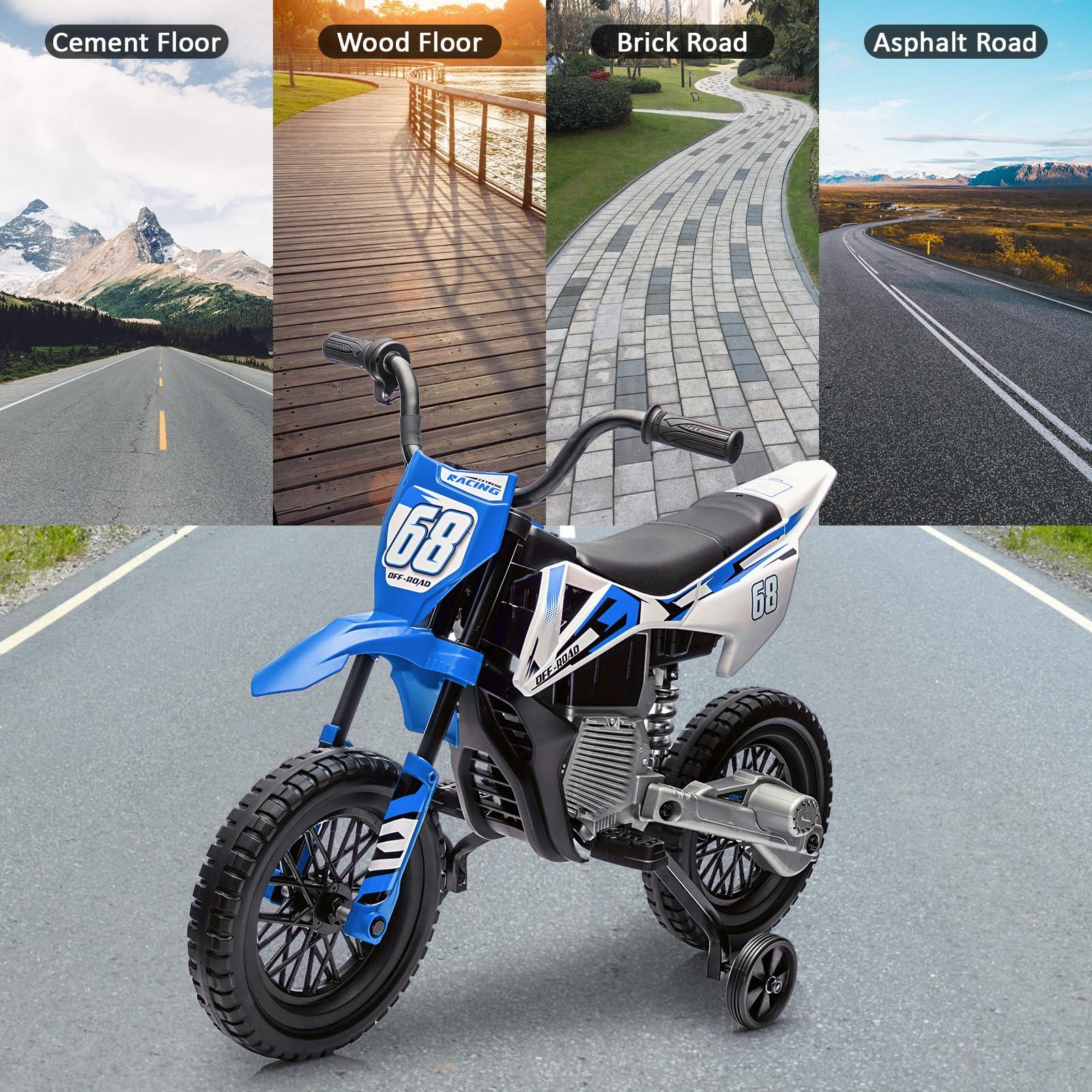 Elektryczny motocykl terenowy  – Kids Outdoor Dirt Toys recenzja i cena