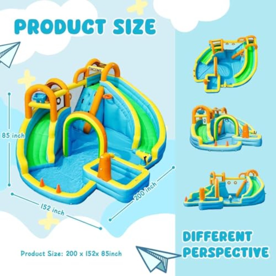 Nadmuchiwany park wodny na zew – Kids Outdoor Water Park recenzja i cena
