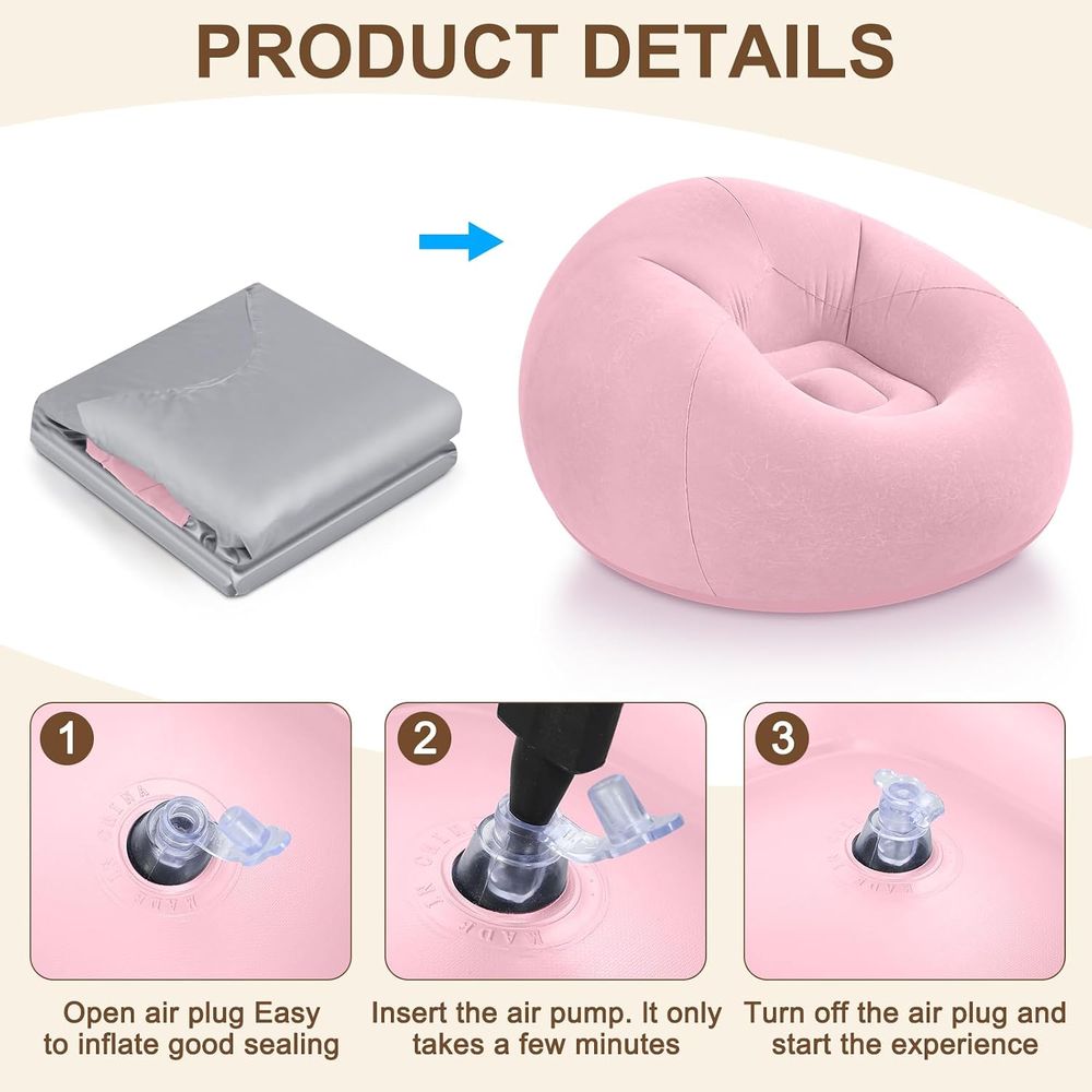 Nadmuchiwane fotele typu bean  – Kids Outdoor Bean Bag Chair recenzja i cena