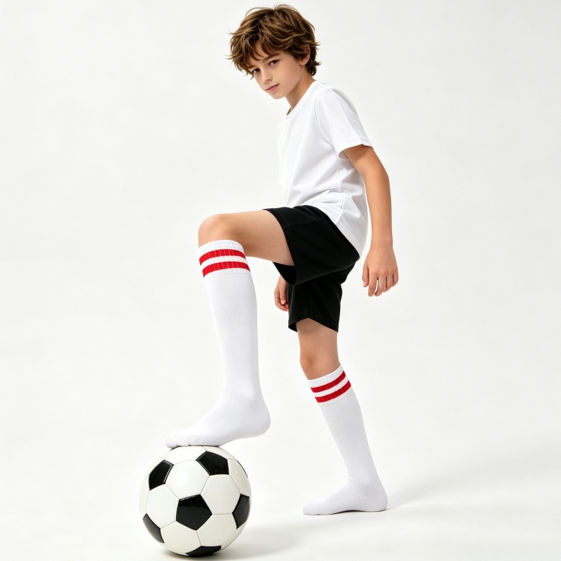 Długie bawełniane skarpetki do – Kids Outdoor Hockey Set recenzja i cena