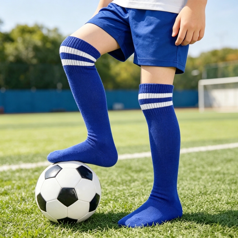 Długie bawełniane skarpetki do – Kids Outdoor Hockey Set recenzja i cena