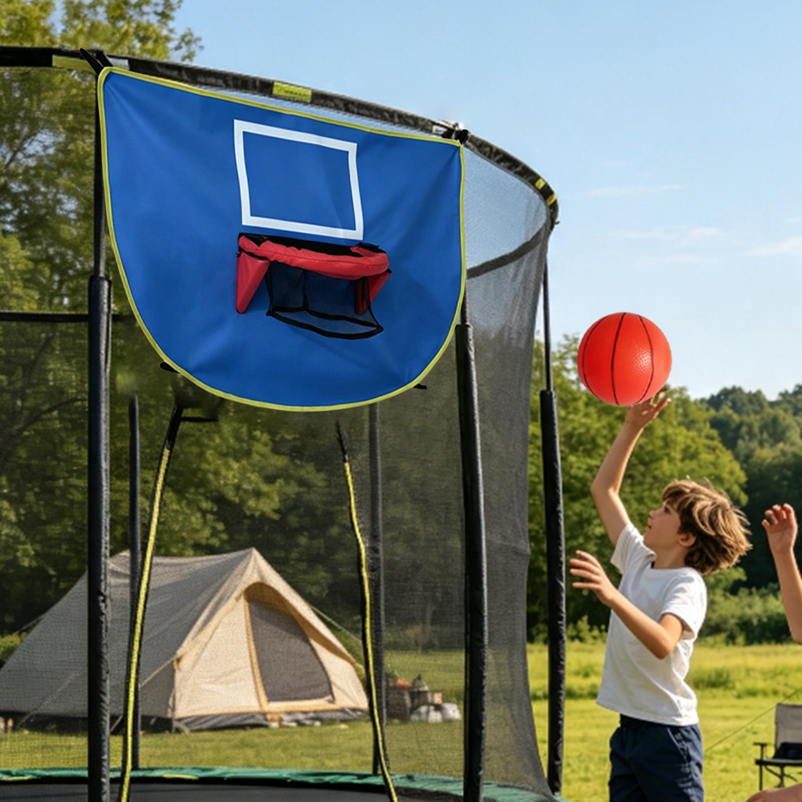 Trampolina z koszem do koszykó – Kids Indoor Outdoor Trampoline recenzja i cena