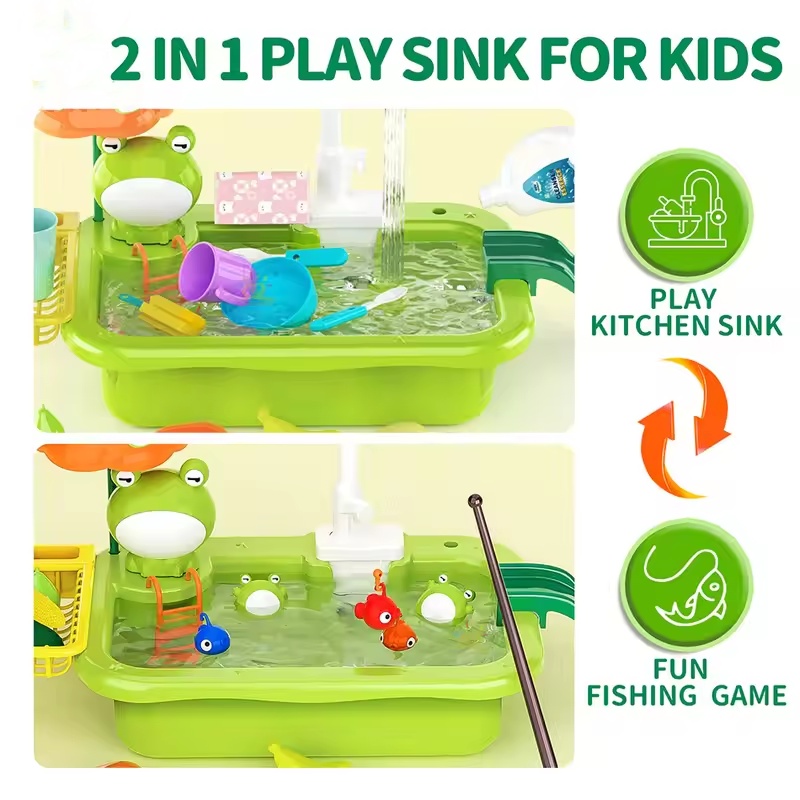 Nowy zlew kuchenny dla dzieci  – Kids Outdoor Mud Kitchen Accessories recenzja i cena
