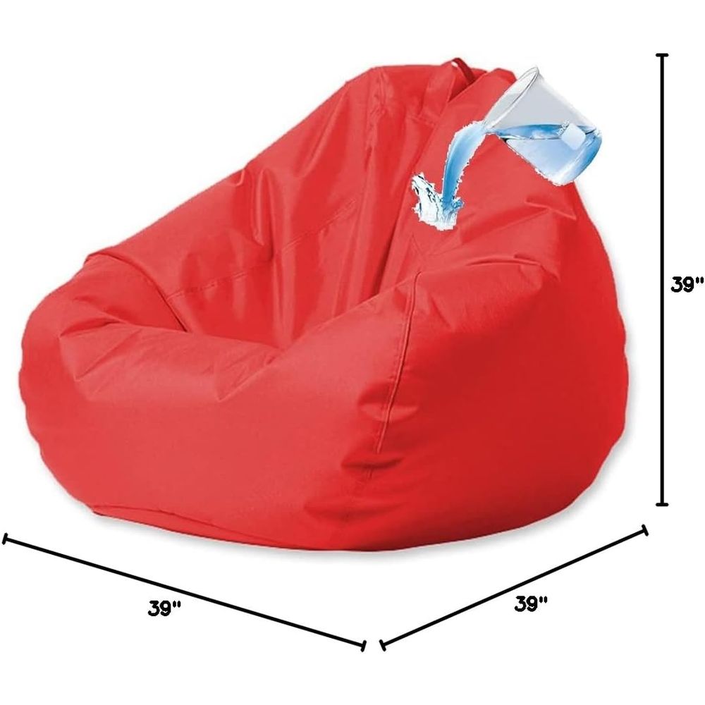 Wodoodporny pokrowiec na pufę  – Kids Outdoor Bean Bag Chair recenzja i cena