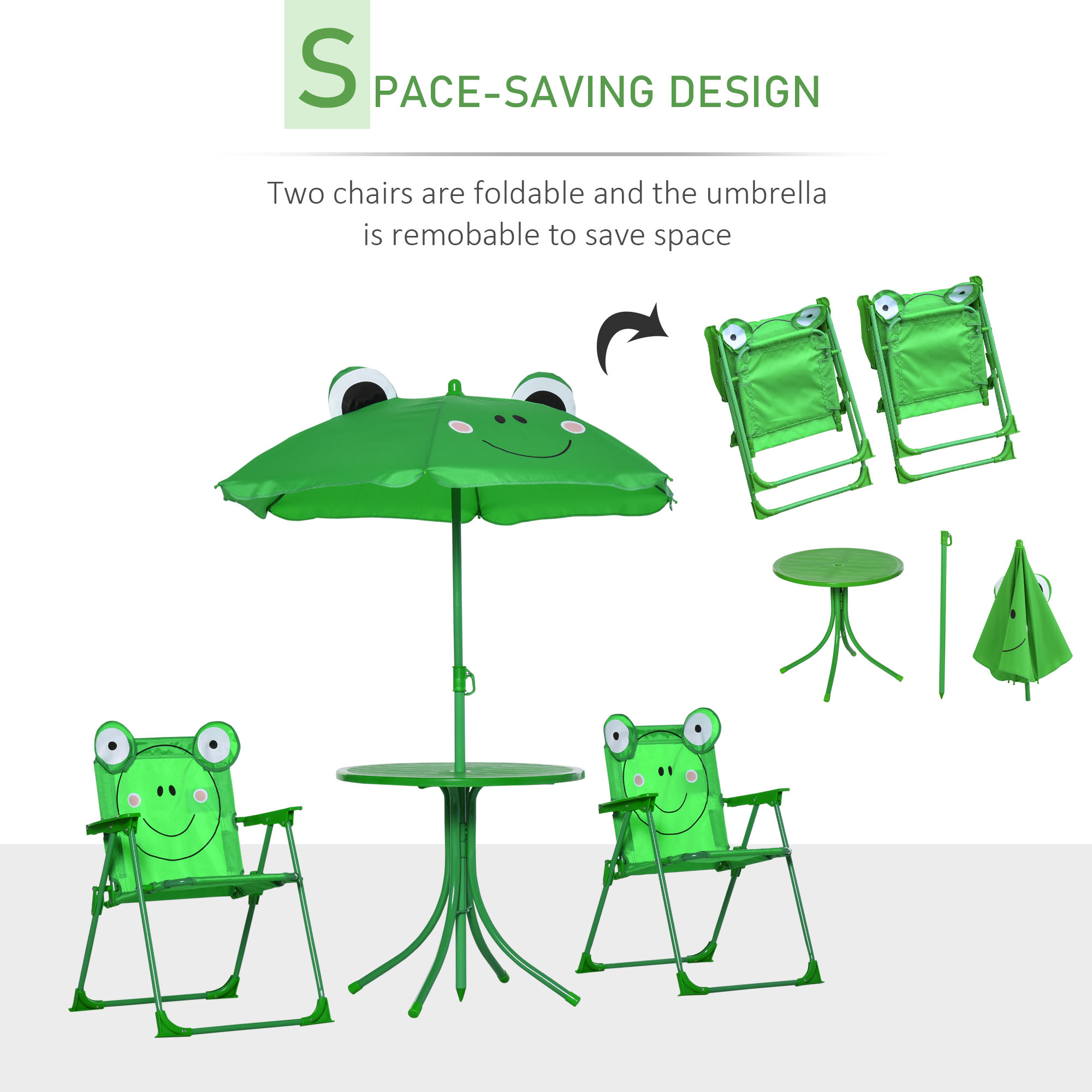 Zestaw stolików i krzeseł dla  – Kids Outdoor Table And Chairs recenzja i cena