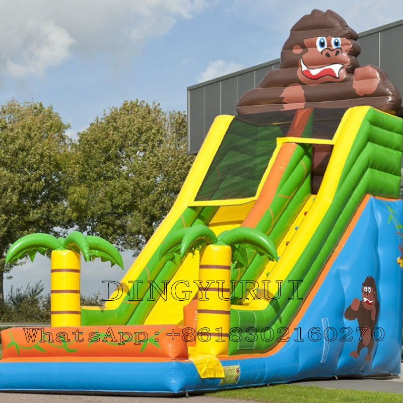 Duża dmuchana zjeżdżalnia na z – Outdoor Kid Friendly recenzja i cena