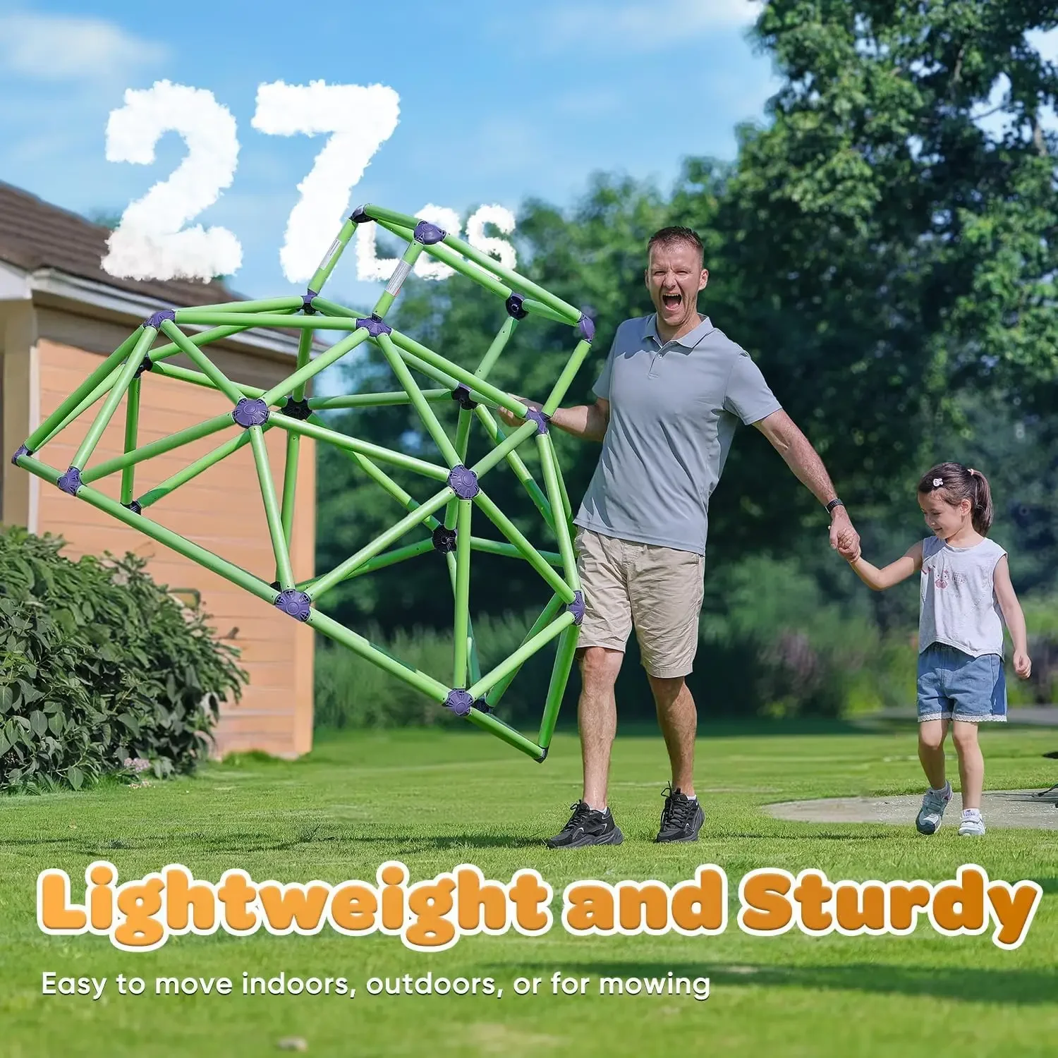 Zupapa Monkey Bars Climbing Do – Kids Outdoor Jungle Gym Dome recenzja i cena