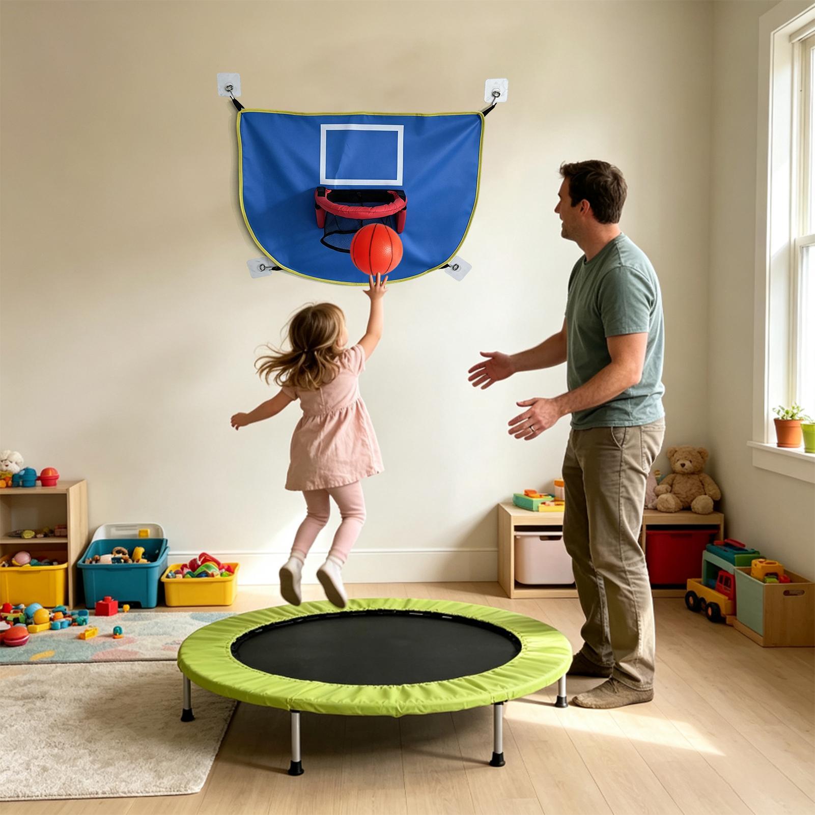 Obręcz do trampoliny z pompką  – Kids Indoor Outdoor Trampoline recenzja i cena