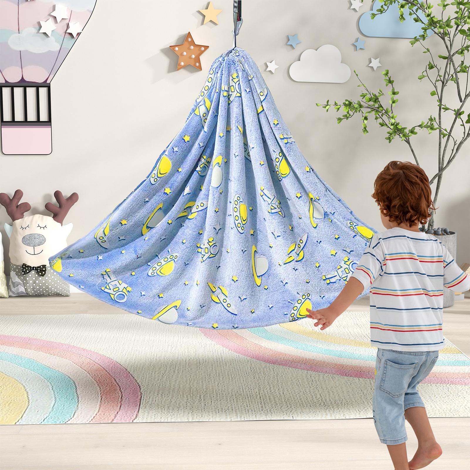 Huśtawka dla dzieci świecąca w – Kids Outdoor Hammock Chair recenzja i cena