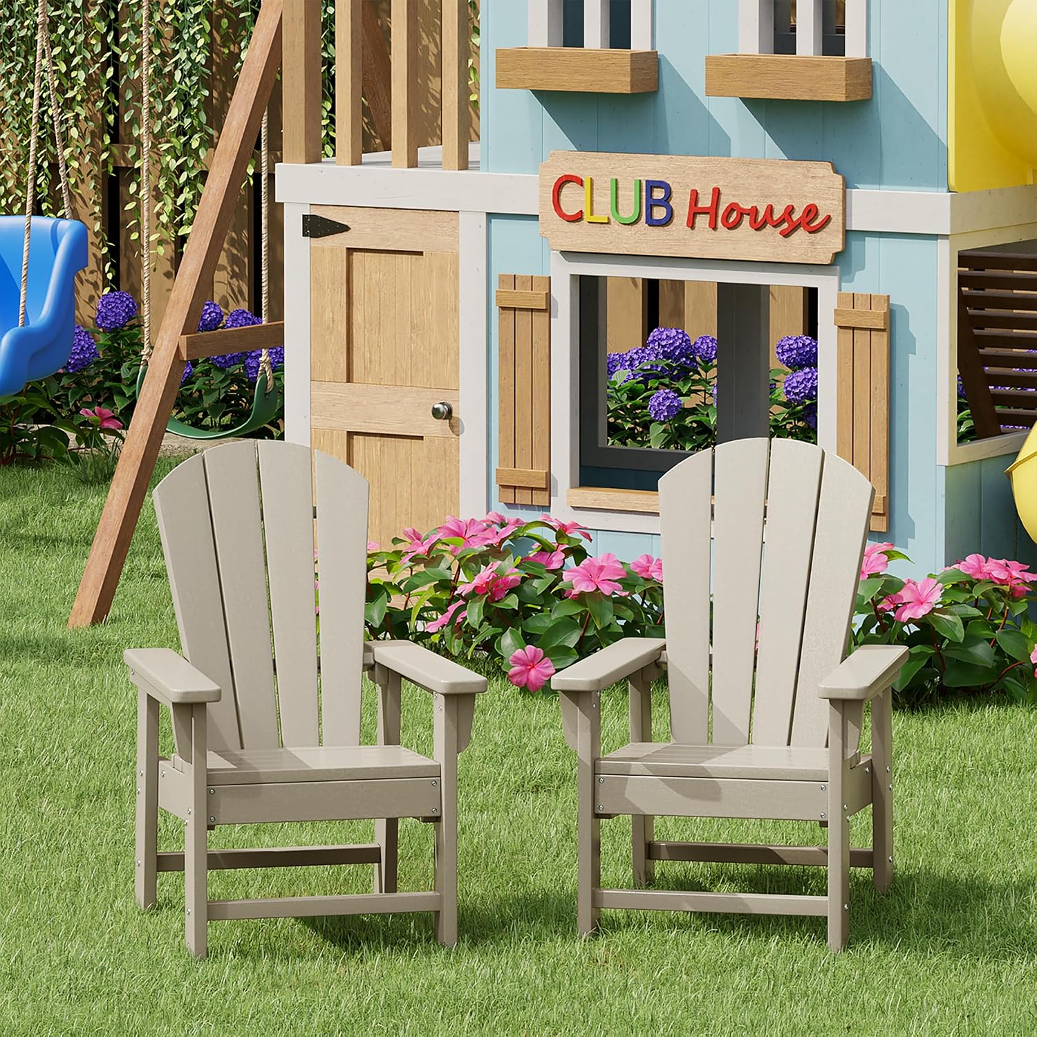 Zestaw 2 krzeseł ogrodowych dl – Kids Outdoor Lounger Chair recenzja i cena