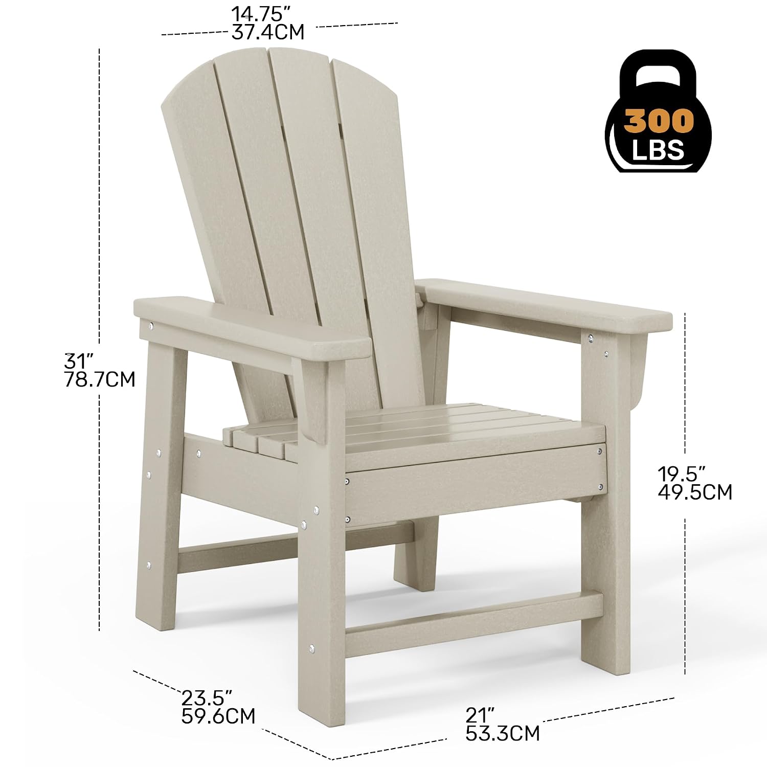 Zestaw 2 krzeseł ogrodowych dl – Kids Outdoor Lounger Chair recenzja i cena