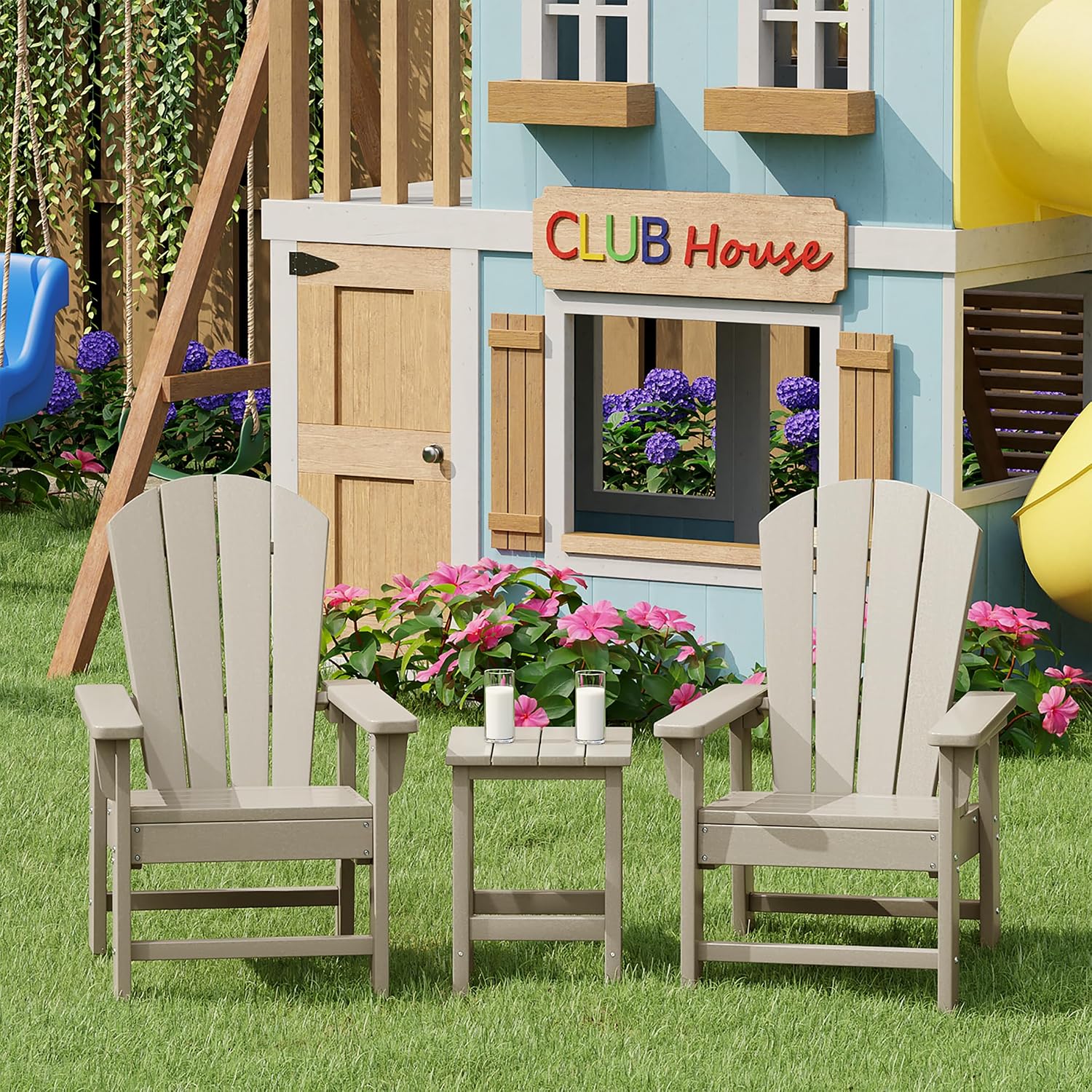 Zestaw 2 krzeseł ogrodowych dl – Kids Outdoor Lounger Chair recenzja i cena