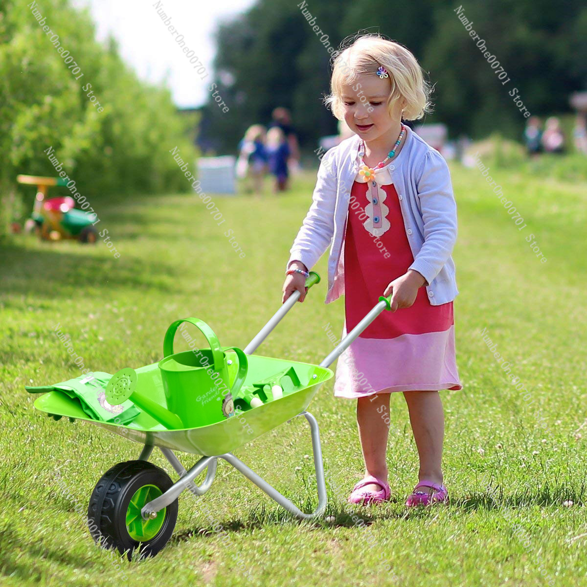 Dziecięca taczka ogrodowa, zie – Outdoor Toys For Kids recenzja i cena