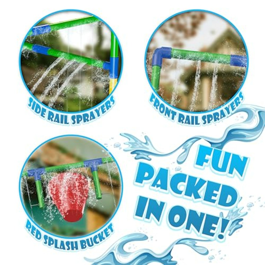 Zewnętrzny, ogrodowy park wodn – Kids Outdoor Water Park recenzja i cena