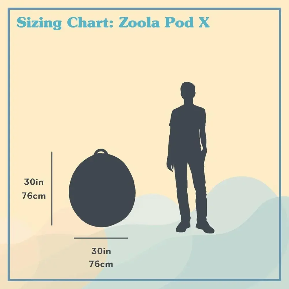 Zoola Pod X Outdoor Bean Bag C – Kids Outdoor Bean Bag Chair recenzja i cena