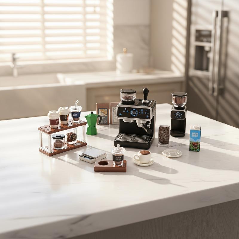 Miniaturowy zestaw do kawy do  – Kids Outdoor Mud Kitchen Accessories recenzja i cena