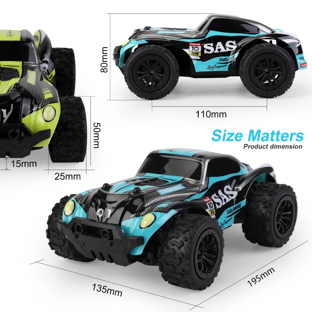 Samochód zdalnie sterowany 1:2 – Kids Outdoor Dirt Toys recenzja i cena