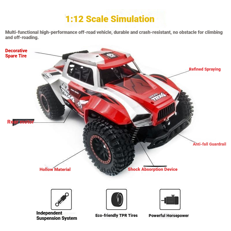 Samochód RC Short Course 2.4G, – Kids Outdoor Dirt Toys recenzja i cena