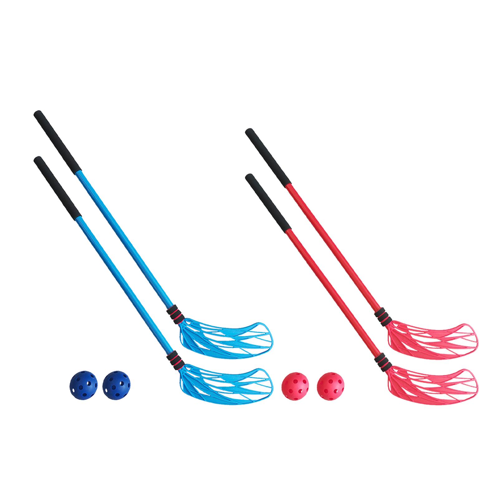 2x Zestaw Kijów do Hokeja na P – Kids Outdoor Hockey Set recenzja i cena