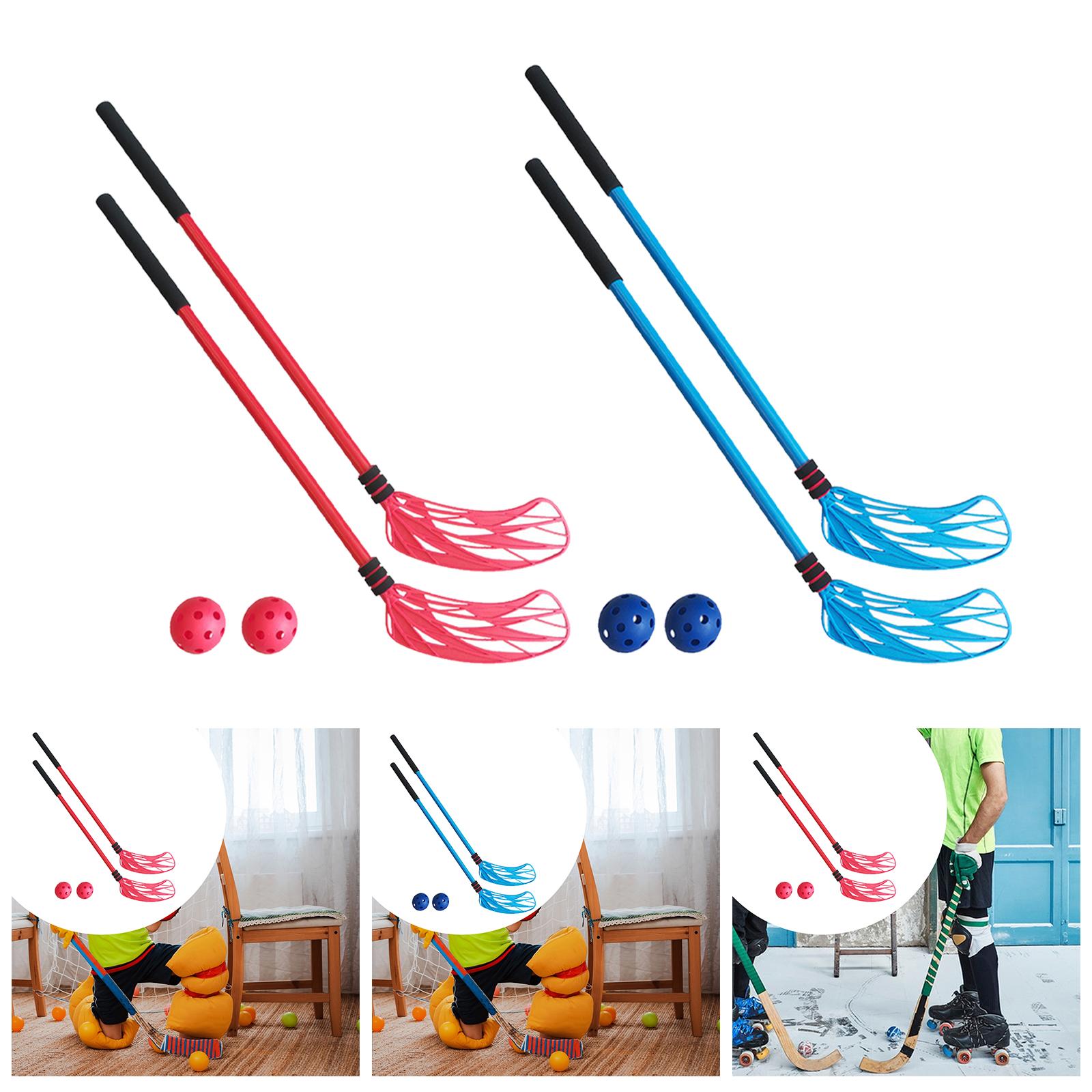 2x Zestaw Kijów do Hokeja na P – Kids Outdoor Hockey Set recenzja i cena