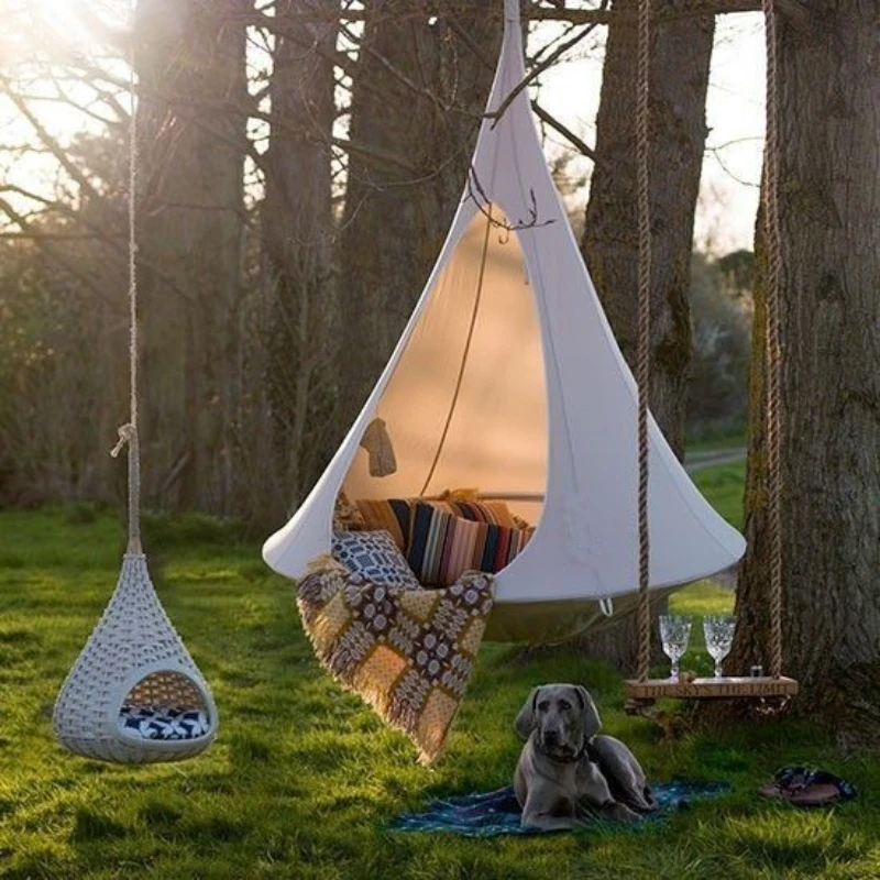 Huśtawka dla dzieci Ogród na z – Kids Outdoor Hammock Chair recenzja i cena