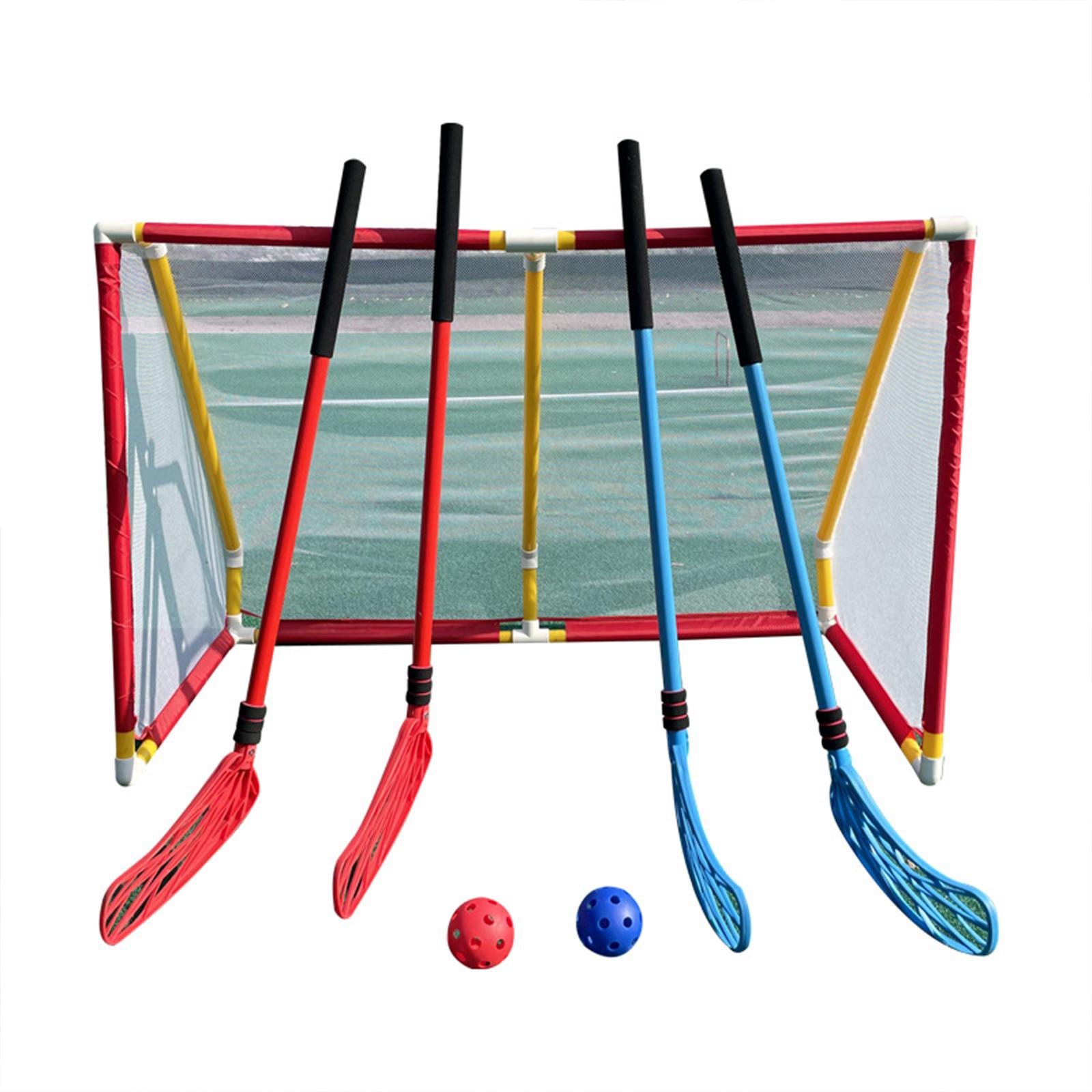Zestaw startowy do gry w hokej – Kids Outdoor Hockey Set recenzja i cena
