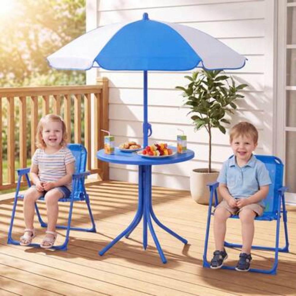 Dziecięcy zestaw piknikowy na  – Kids Outdoor Table And Chairs recenzja i cena