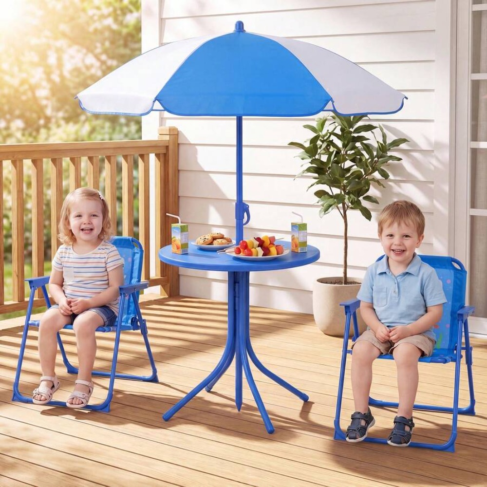 Dziecięcy zestaw piknikowy na  – Kids Outdoor Table And Chairs recenzja i cena